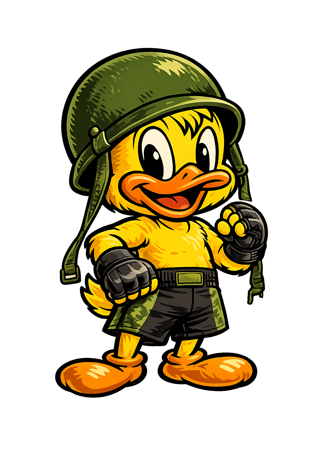 Duckin mascot